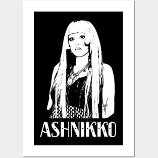 Retro Ashnikko style Classic 80s Posters and Art